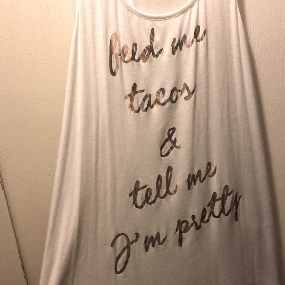 Taco Graphic Tank Top